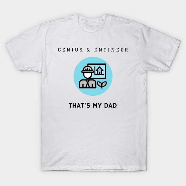 Genius & Engineer T-Shirt by TheArtNerd